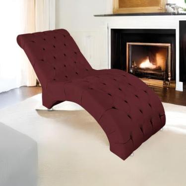 Imagem de Espreguiçadeira Relaxante para Descanso P02 Suede - Doce Sonho Móveis,
