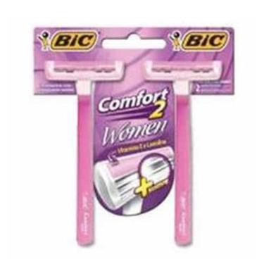 Imagem de Aparelho De Depilar Bic Confort 2 Women 2 Unidades