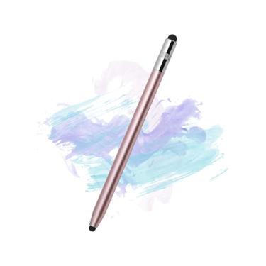 Imagem de Caneta para tablet AMZ 3 em 1 para Fire Max 11 Stylus, Fire HD 10, caneta Stylus Fire Tablet, Stylus para tablets com tela sensível ao toque (3 em 1 - ouro rosa)