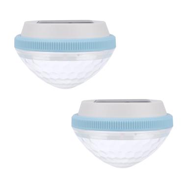 Imagem de BTFO 2 Peças Luzes Solares Flutuantes Piscina, à Prova d'Água Múltiplos com Mudança de cor LED Luzes Solares para Piscina Decoração para Jardim Lago Fonte Casamento Festa