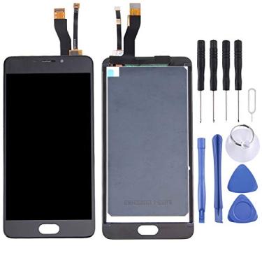 Imagem de YUNCHAO Acessórios telefônicos Tela TFT LCD para Meizu M5 Nota/Meilan Nota 5 com Montagem Full Digitizer Substituição do telefone celular