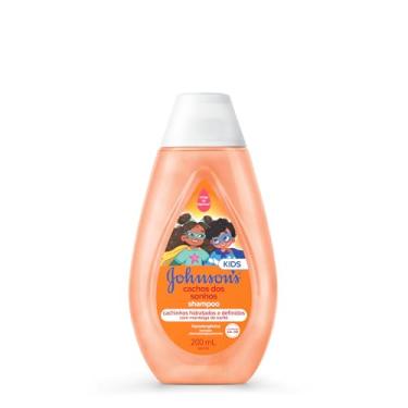 Imagem de Johnson's Baby Shampoo Infantil Para Cabelos Cacheados Cachos Dos Sonhos, 200ml