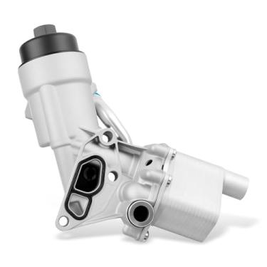 Imagem de Adaptador de carcaça do filtro de óleo do refrigerador de óleo do motor adequado para Chevy Cruze, Sonic Trax, Buick Encore 1.4L Turbo, com inserção de filtro, tampa e junta de substituição 55566784