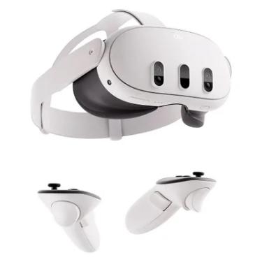 Imagem de Óculos Virtual Meta Quest 3, 512GB, Controles Meta Quest Touch Plus, Branco