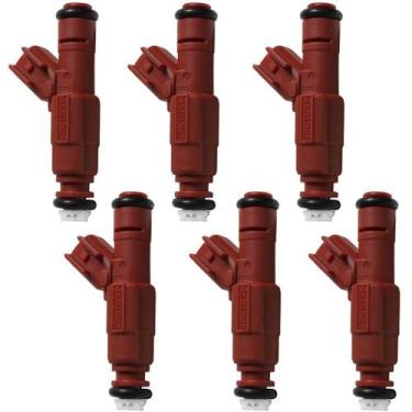 Imagem de 6x Bico Injetor Dodge Dakota Durango 5.9 V6 Gasolina - BOSCH