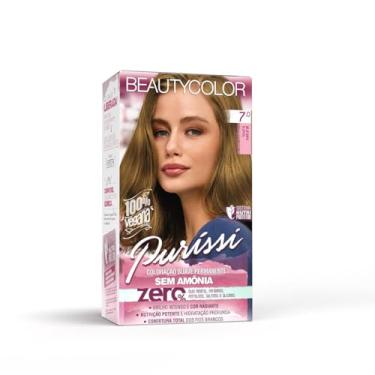 Imagem de Coloração Kit BEAUTYCOLOR Puríssi Sem Amônia - 7.0 Louro Natural