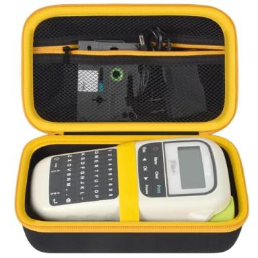 Imagem de GWCASE Capa Compatível Com Brother Para P-Touch Pth110/Prth110/Pro Pt-H111/Pte110, Etiquetadora Portátil, Suporte Armazenamento, Fitas Organizadoras, Adaptador Ca, Cabos De Carregamento - Zíper Amar