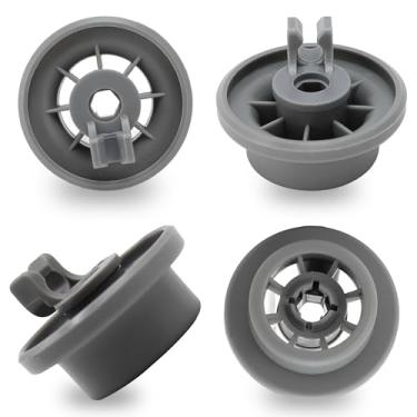 Imagem de PartsBroz 00165314 165314 Roda inferior para lava-louças (pacote com 4) - compatível com Bosch Gaggenau Thermador Kenmore - substitui AP2802428 PS3439123 00420198 420198 423232 PS8697067 AH3439198