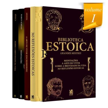 Imagem de Biblioteca Estoica: Grandes Mestres Volume I - Box com 4 Livros