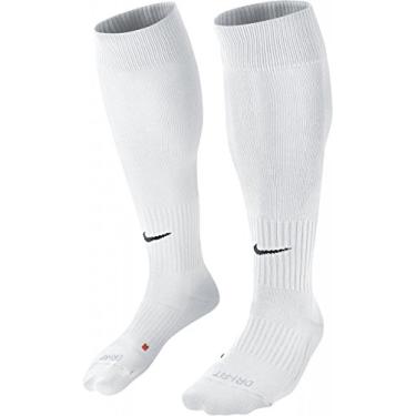 Imagem de Meias esportivas Nike para adultos Classic Ill, White (101) / Black/White, Small