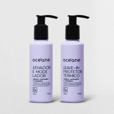 Imagem de Kit Leave-In Protetor Térmico + Ativador e Modelador de Cachos (2 Prod