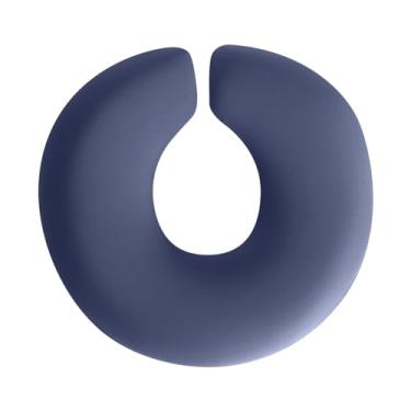 Imagem de FashionCha Bola de Massagem Portátil para Exercícios, com Alça, Ferramenta Multifuncional de Massagem Manual para Pilates, para Ombros, Braços, Pescoço E Rosto, Preto, Tamanho real