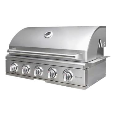 Imagem de Churrasqueira a Gás Alluma Pro Em Inox 304 de Embutir - 5 Queimadores