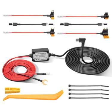 Imagem de Kit Dash Cam Hardwire EWAY 3 em 1 Micro USB e Mini USB Tipo C