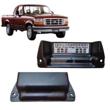 Imagem de Tampa Caixa De Fusiveis F1000 F350 F4000 93 98 Com Etiqueta