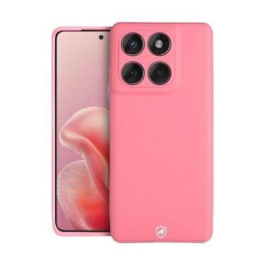 Imagem de Capa para Motorola Moto Edge 60 - Silicon Veloz - Rosa - Gshield