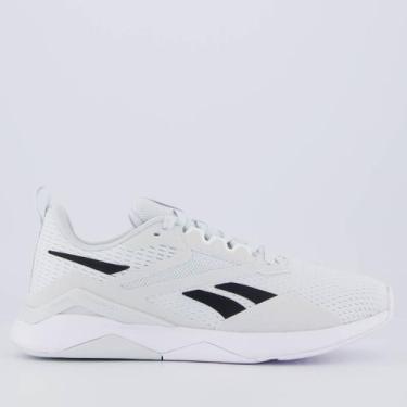 Imagem de Tênis Reebok Nanoflex TR V2 Feminino Cinza Claro, 34