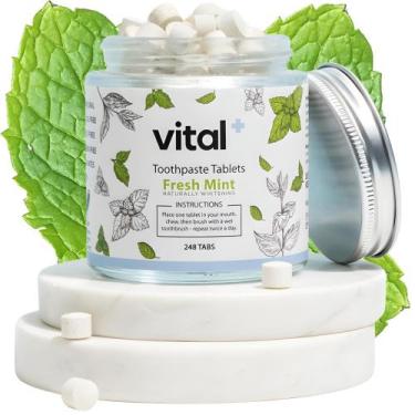 Imagem de Creme dental Tabs Vital Fresh Mint Nano-hidroxiapatita 248t