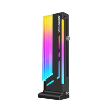 Imagem de Suporte Placa De Vídeo Coolmoon, Argb, Controlável, 5v, 3 Pin