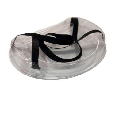 Imagem de Bandeja Degustadora Acrílico Transparente Alças Pretas - Area Promocio