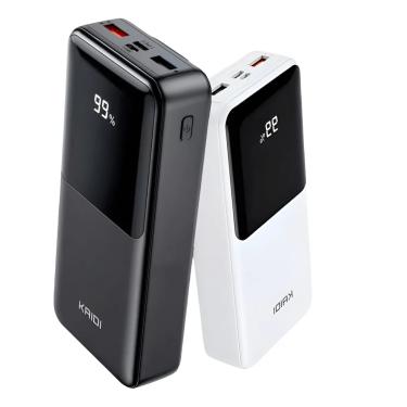 Imagem de Carregador Emergência Slim Preto 22.5W Tecnologia Moderna