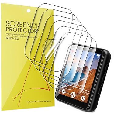 Imagem de Lamshaw Compatível com o protetor de tela JOLIKE M5, [pacote com 6] Película transparente de TPU de cobertura total compatível com o leitor de MP3 JOLIKE M5 (pacote com 6)