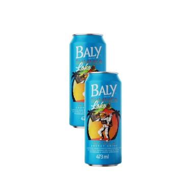 Imagem de Kit 2 Energético Baly Energy Drink Summer Loko Sabor Manga 473ml
