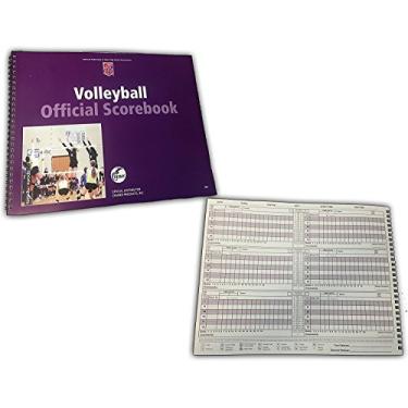 Imagem de (Volleyball) - Cramer NFSHSA Scorebook, Official High School Scorebook for the NFSHSA, Spiral Bound Scorebook, Features a Full Season of Games or Matches, All Sports Contain Season Log for Compiling Statistics