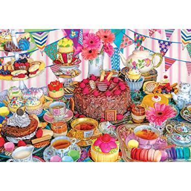Imagem de KODAK PREMIUM PUZZLES Quebra-cabeça de 1.500 peças - barraca de festa de chá, multicolorida, 58,4 cm x 83,8 cm