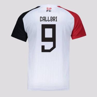 Imagem de Camisa São Paulo Entrelaço 9 Calleri Branca - Braziline, M