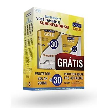 Imagem de Kit Protetor Solar Nutriex Gold  Corpo 200ml FPS30  Facial 50ml FPS30