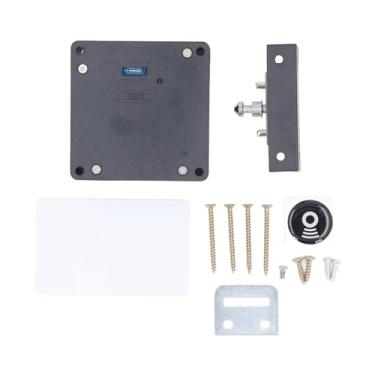 Imagem de Fechadura de Gabinete Eletrônico RFID, Fechadura DIY Oculta Com Cabo USB para Armário de Madeira, Fechaduras RFID NFC Inteligentes Com Trava Deslizante para Armário de Porta