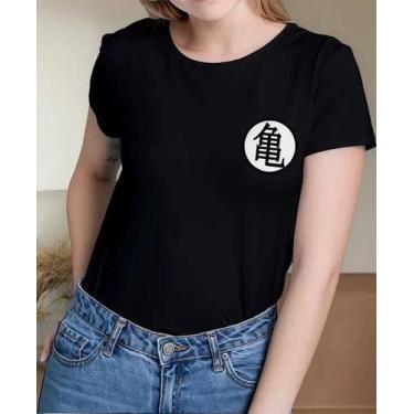 Imagem de Camiseta Camisa de Algodão Adulto Masculina Feminina  Dragon Bal l Z K