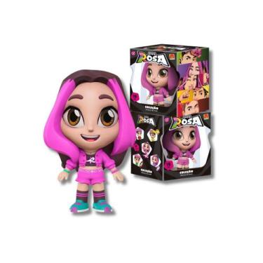 Imagem de Boneco Turma Dos Rosa Emilly Vick 15cm Algazarra Brinquedos