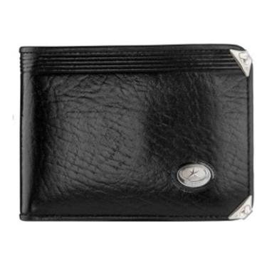 Imagem de Carteira Mitty Em Couro  Preta Pequena - M0