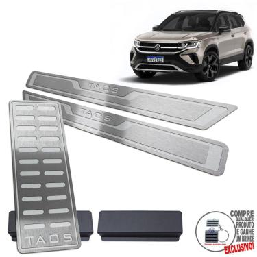 Imagem de Taos 2022/ Descanso de Pé Prata + Soleira de Porta Aço Inox