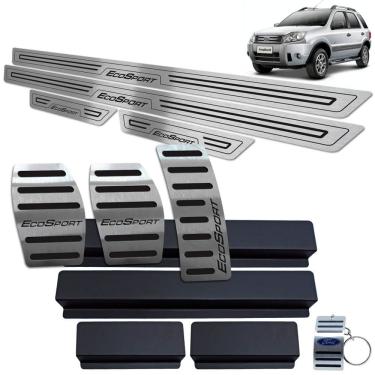 Imagem de Soleira Pedaleira Manual Preto  Ford Ecosport 2003 A 2012