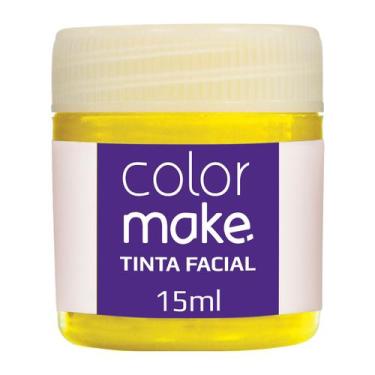Imagem de Tinta facial 15ml Maquiagem Artística Resistente Carnaval Halloween Co