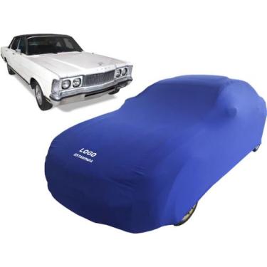 Imagem de Capa Automotiva Proteger Pintura Carro Antigo Ford Landau - Mz, Azul