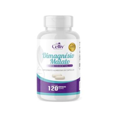 Imagem de celliv, Magnésio Dimagnésio Malato Bisglicinato 500mg 120 Cápsulas