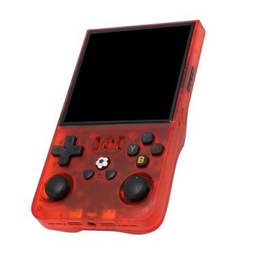 Imagem de Experiência de Jogo Aprimorada Console de Jogo Portátil Screen IPS de 4 Polegadas 720x720 Jogo de Código Aberto Player4000mAh Bateria Suporta Mais de 60 Jogos de Emulador Duplo