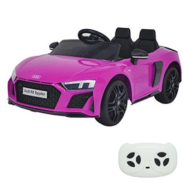 Imagem de Mini Carro Elétrico Infantil Audi R8 12 Spyder Volts - Bivolt (Rosa)