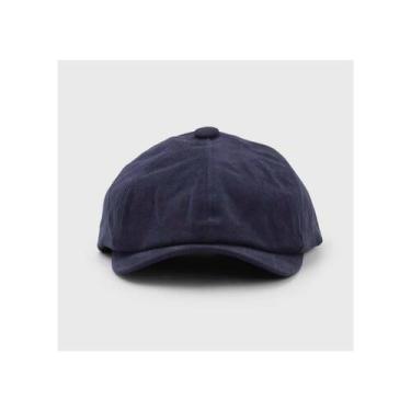 Imagem de Boina Hattera masculina de algodão azul marinho 008AZM - Lightbek Offi