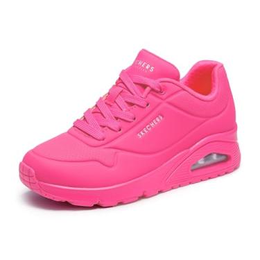 Imagem de Skechers Tênis feminino Street, Uno - Neon Nights, Rosa choque, 37