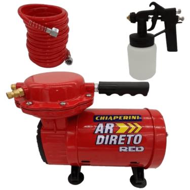 Imagem de Motocompressor de Ar Direto Red Bivolt com Kit - 020328 - CHIAPERINI