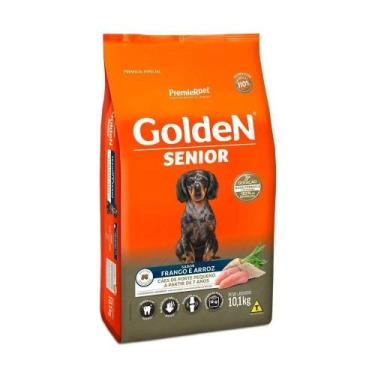 Imagem de Ração Golden Fórmula Mini Bits para Cães Senior de Porte Pequeno Sabor