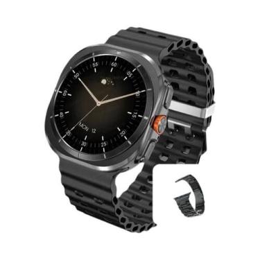 Imagem de Smartwatch Ultra 7 32GB NFC Tela AMOLED De 1.5 Polegadas Monitor De Fi