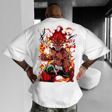 Imagem de Camiseta Naruto Gai Sansei 8 Portões Treino Gym Academia - Fábrica, Br