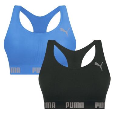 Imagem de Kit 2 Tops Puma Nadador Sem Costura Feminino