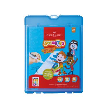 Imagem de Estojo Prancheta Smartes Eureka Faber-Castell com Papel e Canetinhas